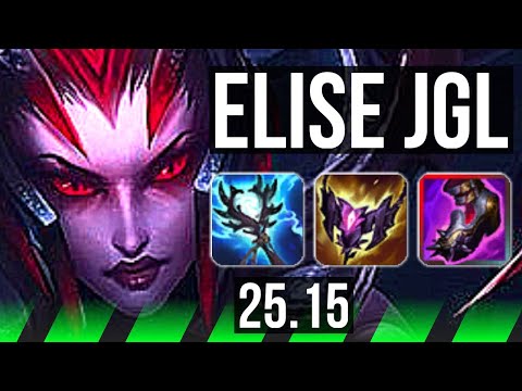 ELISE vs ZED (JGL) | 13/1/17, Legendary | KR Master | 25.15
