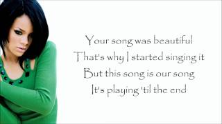 Rihanna - The Last Song Lyrics Video