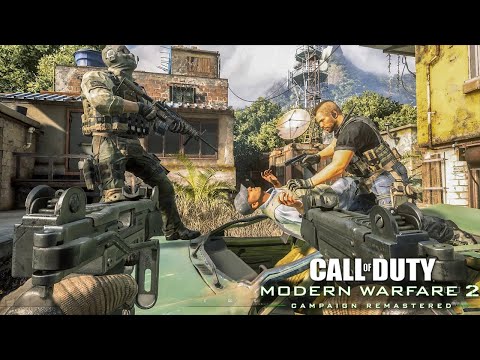 Favela Cut and Run (Daring Escape) Modern Warfare 2 Remastered الهروب الجريء من فافيلا