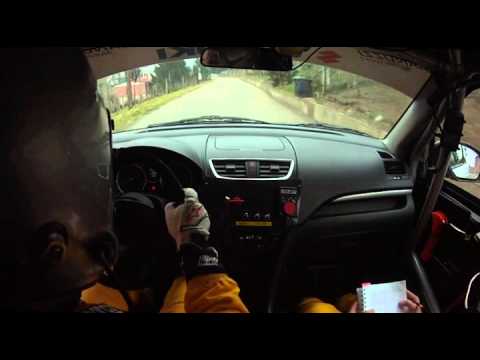 Cameracar Rally Colli del Monferrato 2015 Amorisco-Patrone Swift R1 1°di classe - PS 2