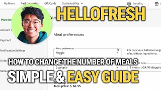 How to Change the Number of Meals on HelloFresh: Step-by-Step Guide