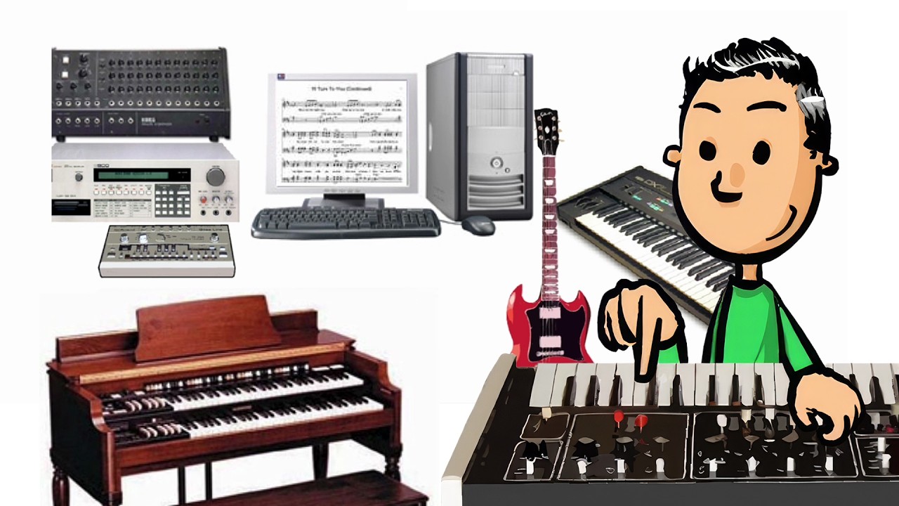 Miniature de présentation du projet : L'évolution des instruments électroniques vers la M.A.O.