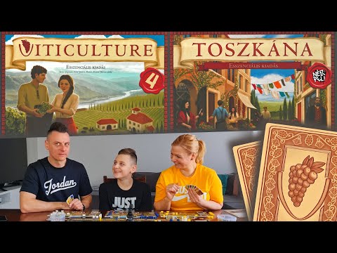 Viticulture társasjáték + Toszkána kiegészítő esszenciális kiadás  4. rész - Nézz fel!