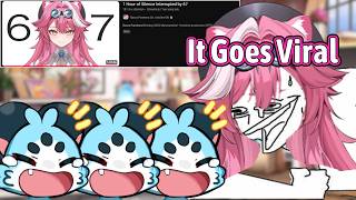 Raora Didn't Expected That Her "6 7 Stream* Gonna Be Viral Even Youtube Recommended It【Hololive EN】