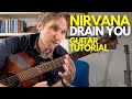 Drain You By Nirvana Guitar Tutorial Guitar Lessons With Stuart