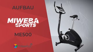 ME500 Ergometer für Zuhause von Miweba Sports 🏆 Home Gym 2022 - Aufbau, Lieferumfang, FAQ 🛠️