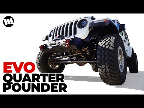 Jeep JL Wrangler Front Bumper Installation EVO Quarter Pounder Stubby with WARN ZEON 10s Winch