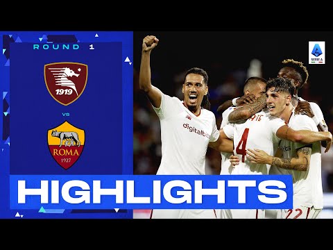 Salernitana 0-1 Roma | Goal and Highlights: Round 1 | Serie A 2022/23
