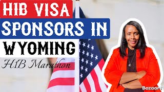 WYOMING SCHOOLS THAT SPONSOR H1B VISA!! H1B MARATHON 2025!!