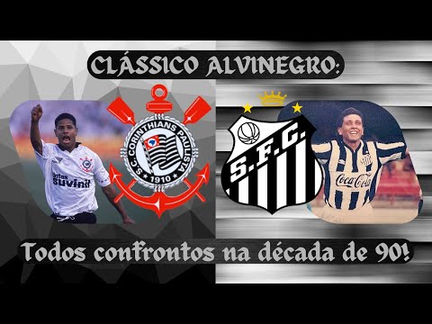 Corinthians x Santos: Todos os clássicos da década de 90