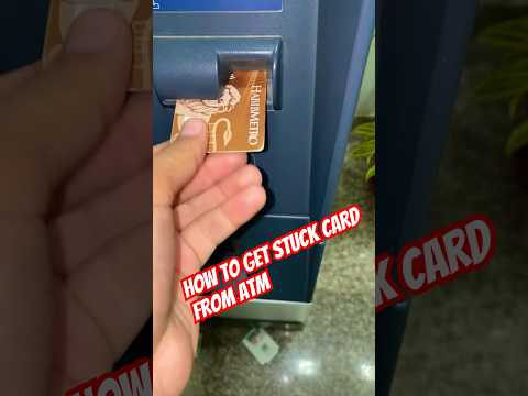 how to get stuck card from Atm #viral #ytshorts #trending #shorts #short #subscribe #viralvideo