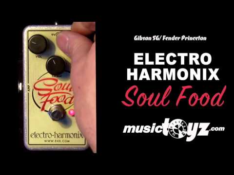 Electro-Harmonix Soul Food Distortion/Fuzz/Overdrive Guitar Pedal