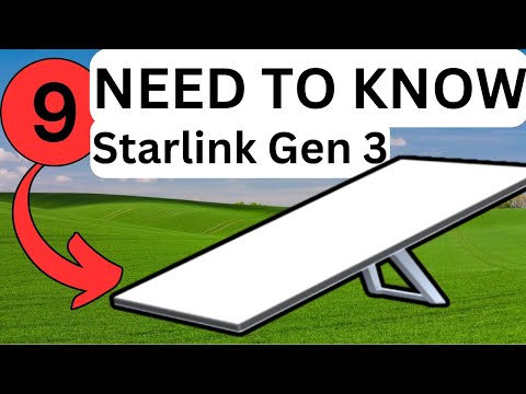 9 Things You NEED TO KNOW About Starlink Gen 3