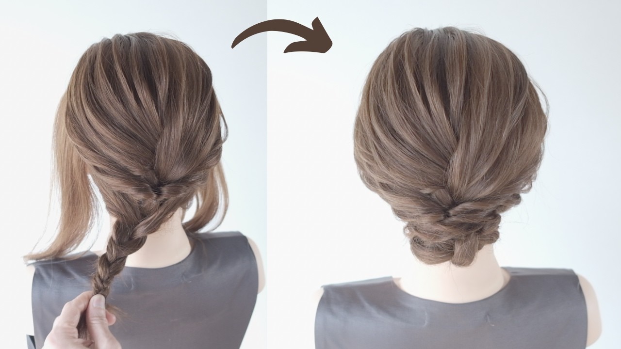 [結婚式ヘアアレンジ]大人女性にオススメのセレモニーヘアアレンジ / Elegant Low Bun Hairstyles / Perfect Updos for Wedding & Ceremony