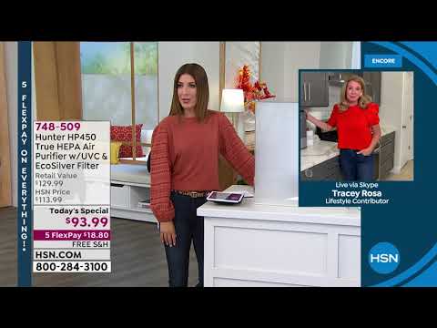HSN | Fall Home Solutions - Hunter 20th Anniversary 09.04.2021 - 05 AM