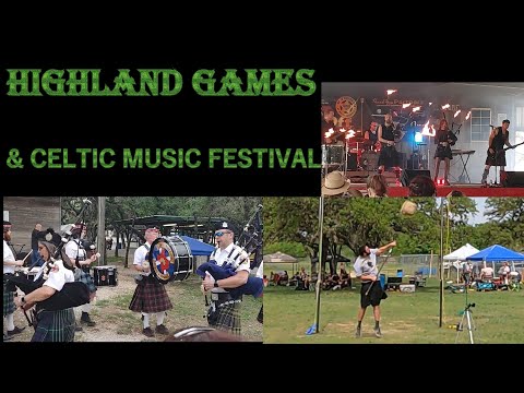 Bagpipes on fire, drums, Celtica Nova and more! San Antonio Highland Games & Celtic Music Festival