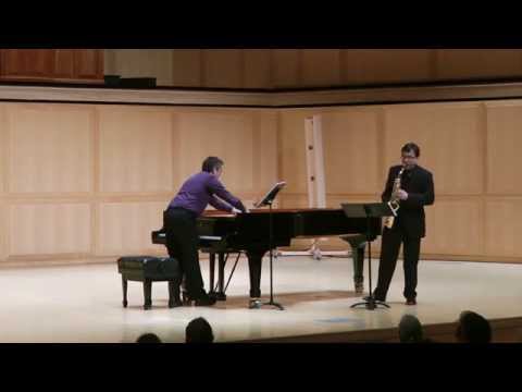 Unisonics - Curtis Curtis-Smith, for alto saxophone and piano (Taimur Sullivan, Jason Hardink)