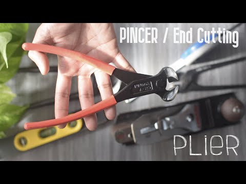Mild steel top cutter plier with dip sleeve, size: 6 inch