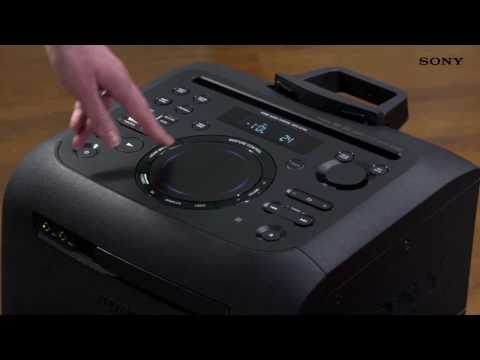 Музыкальный центр Sony MHC-GT4D видео 2