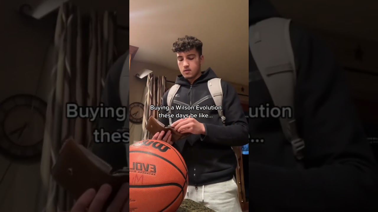 Buying a Wilson Evolution These Days Be Like… #shorts