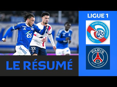 Strasbourg - PSG | 1-2 | Résumé | Ligue 1 2025-26 | strasbourg psg