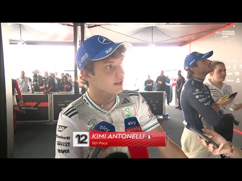 Kimi Antonelli Post Race Interview | Mexico City GP 2025