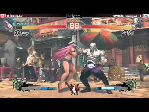 Canada Cup 2014 USF4 Losers Finals: CCG Air vs Poongko