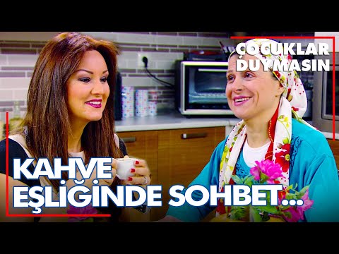 Meltem, Emine'ye kahve yapıyor - Çocuklar Duymasın 88. Bölüm