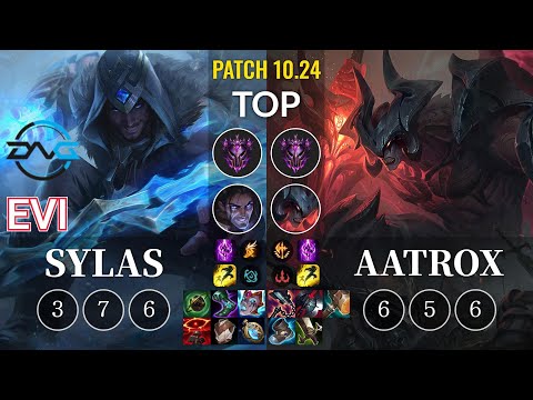 DFM Evi Sylas vs Aatrox Top - KR Patch 10.24