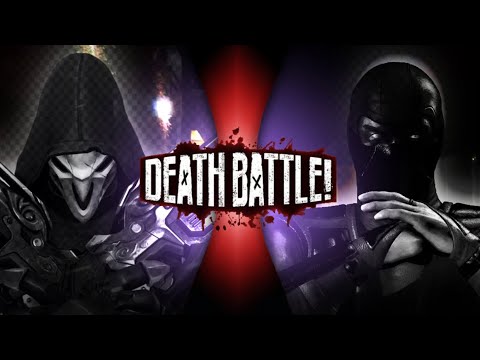 Noob Saibot vs Reaper (Mortal Kombat vs Overwatch) Death Battle Fan Trailer