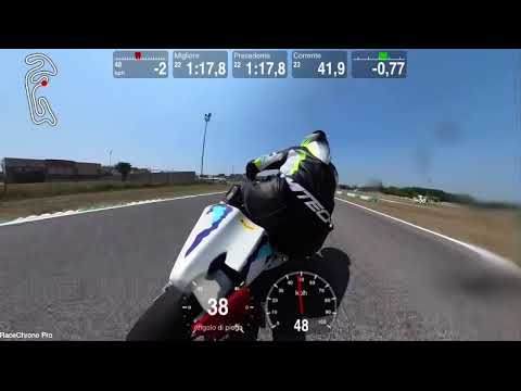 Pomposa kart vmc 160 telemetria racechrono