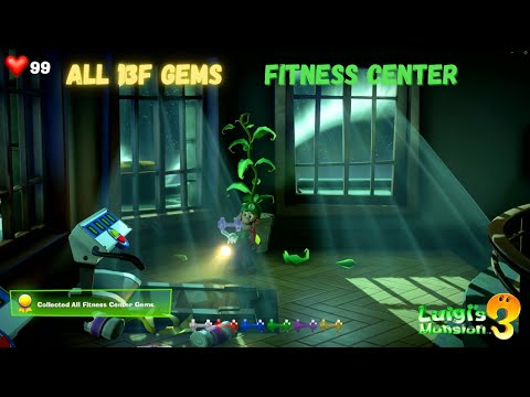 Luigi's Mansion 3 - Gems 13F Fitness Center guide
