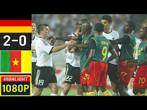 Germany 2 x 0 Cameroon (Ballack, Klose,Samuel Eto'o) ●World Cup 2002 Extended Goals & Highlights