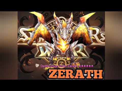ZERATH, SUMMONERS WAR SKY ARENA!!!