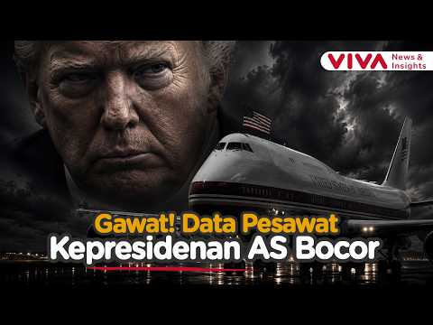 Informasi Rahasia Kelemahan Air Force One Bocor, FBI Buru Pelaku!