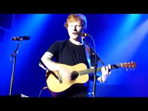 Ed Sheeran - Give Me Love - LIVE in Vienna , Austria - 2014 - First row♥