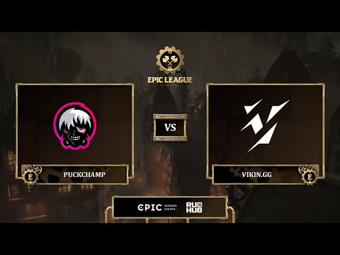 PuckChamp vs Vikin.gg, EPIC League Season 3, bo3, game 1 [Jam & Lost]