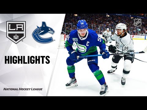 NHLハイライト｜キングス＠カナックス 12/28/19 (NHL Highlights | Kings @ Canucks 12/28/19)