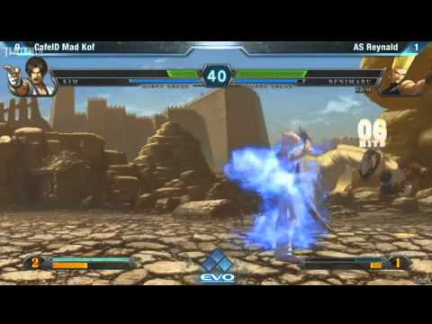 evo2012 KOF13 CafeID Mad KOF vs AS Reynald