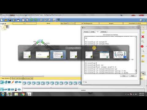 4.2.1.3 Packet Tracer - Configuring EtherChannel