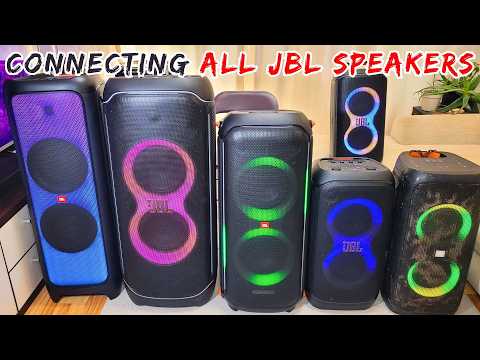 Connecting ALL JBL Partybox Speakers TWS&AURACAST - BIG FAILS!