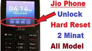 jio keypad phone passwod unlock | remove jio phone password | hard reset jiophone |  By AnyTimeTips