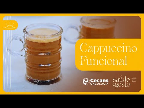 CAPPUCCINO FUNCIONAL - SAÚDE A GOSTO