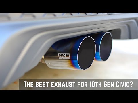 2020 Honda Civic Si Coupe - HKS Hi Power Exhaust