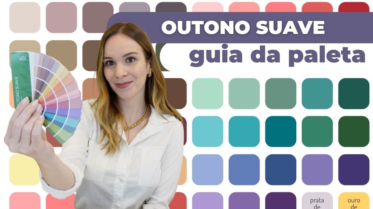 Coloração pessoal: paleta OUTONO SUAVE (como usar, make, acessórios, cabelo, etc.)