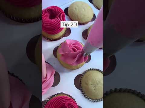 Easy cupcake decorating ideas #cupcakedecorating #cupcake #cupcakeideas #shorts