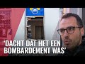 Toeristen rechtop in bed door plofkraak in Centrum