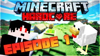 [マインクラフト]死んだらワールド削除のマインクラフト実況プレイ ep.1 [ハードコア]