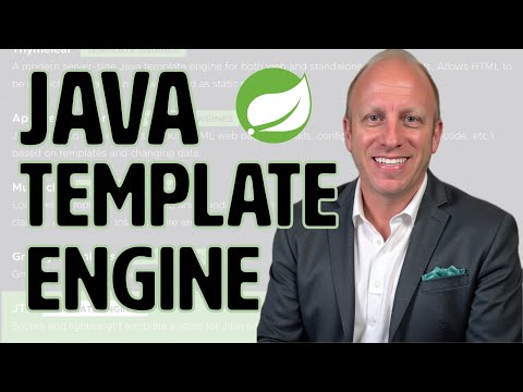Spring Boot Java Template Engine