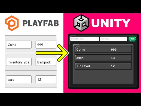 Unity Store Data in Playfab | Interacting with data in PlayFab